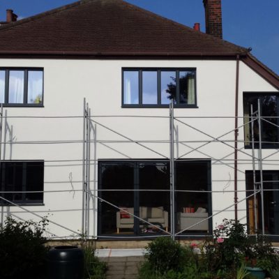 External solid wall insulation St. Albans 4