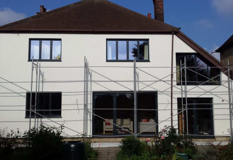 External solid wall insulation St. Albans 4