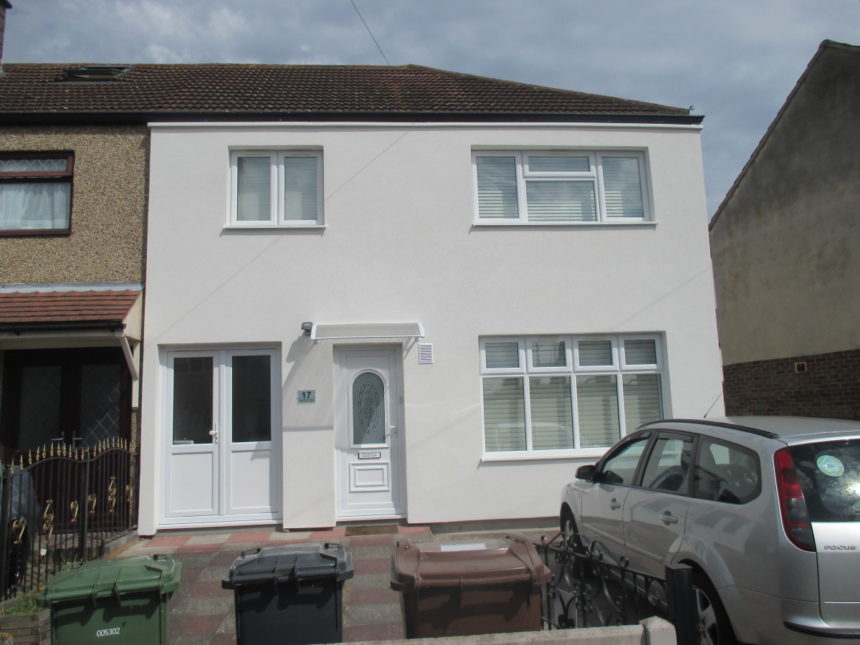 Re-render versus solid wall insulation